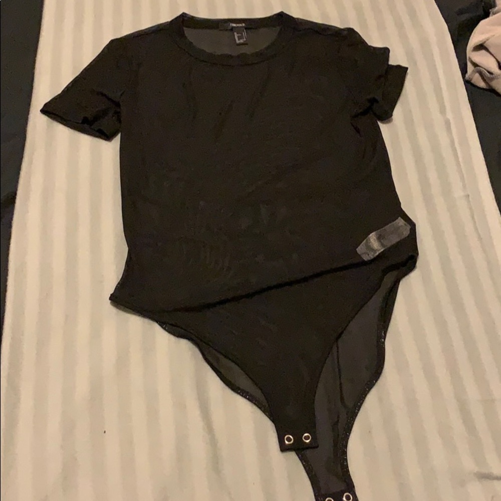 Forever 21 mesh body suit